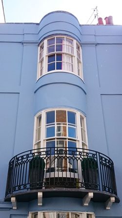 finished sash window refurbishment in Brighton East Sussex