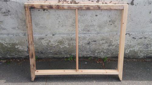 you can see how much work goes into the workmanship on the old sash window repair in portslade hove east sussex