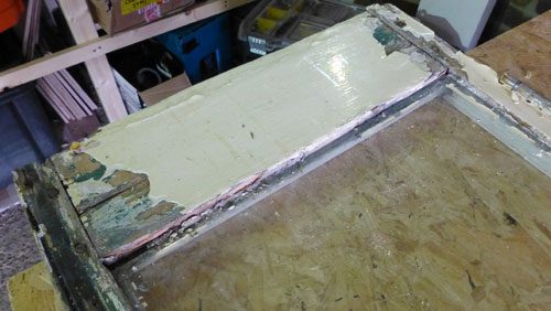 Regency French door restoration project on Brunswick regency square Brighton and Hove East Sussex