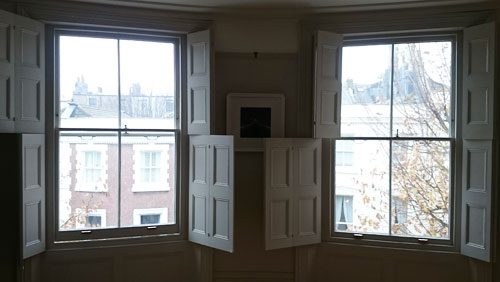 Finished Slimlite installation and total refurbishment on a conservation house in Brunswick Road, Hove east sussex
